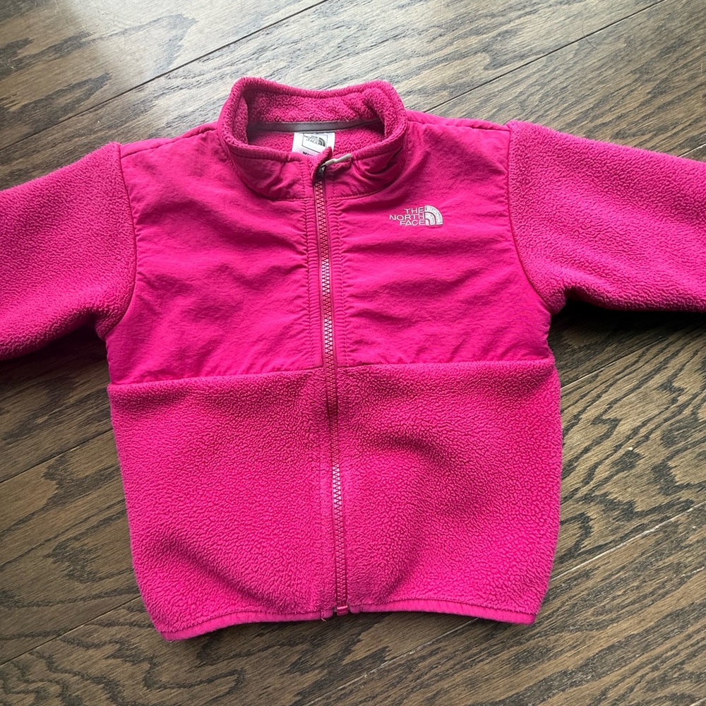 The North Face Magenta Fleece Jacket